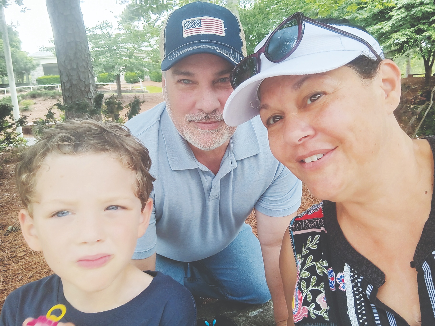 Rob Prater with his family